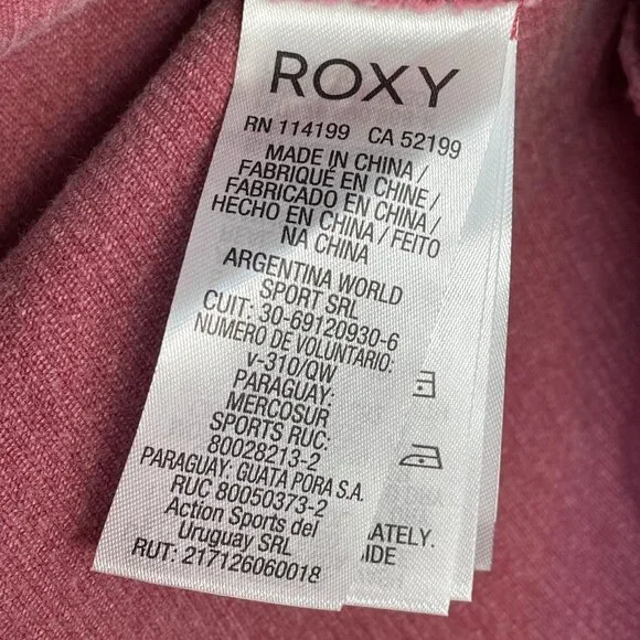 ROXY Womens Medium Unforgettable Fall Dusty Rose Corduroy Button Mini Skirt - Picture 9 of 11